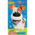 Secret Life of Pets 2 Brother Birthday Card an Official Secret Life of Pets Product