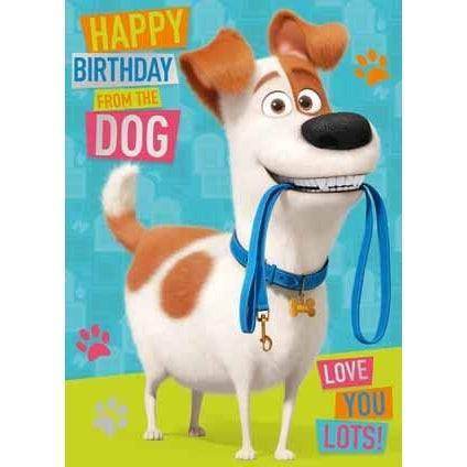 Secret Life of Pets 2 from the Dog greeting card an Official Secret Life of Pets Product