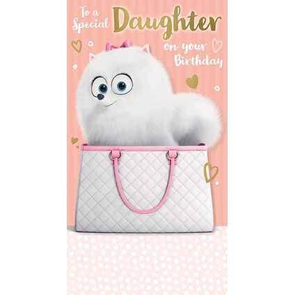 Secret Life Of Pets Daughter Card an Official Secret Life of Pets Product