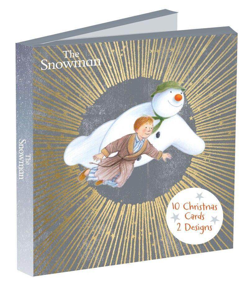 Snowman Christmas Card Multipack, 10 pack an Official Snowman Product