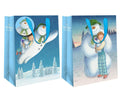 Snowman Christmas Gift Bags, 3 x Large Gift Bag an Official Snowman Product