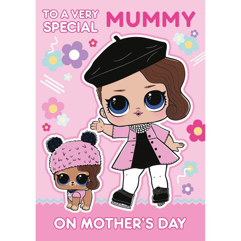 'Special Mummy' Mothers Day Personalised Card by LOL an Official LOL Surprise Product