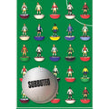 Subbuteo Football Gift Wrap 2 Sheets & Tags an Official Subbuteo Product