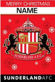 Sunderland AFC Christmas Card an Official Danilo Promotions Product