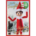 The Elf on the Shelf Daughter Official Christmas Card & Badge an Official The Elf on The Shelf Product