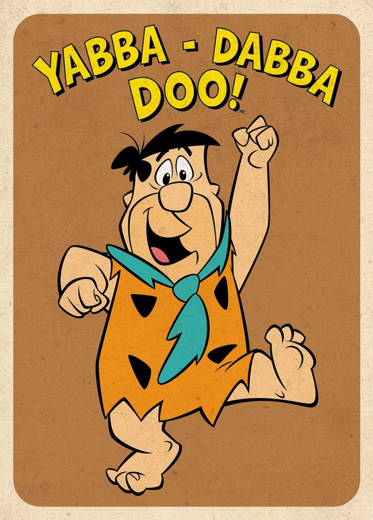 The Flintstones Birthday Card, Official Product an Official Danilo Promotions Product