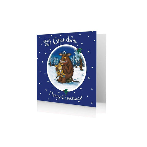 The Gruffalo Grandson Christmas Card an Official The Gruffalo Product