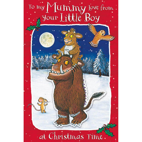 The Gruffalo Mummy Christmas Card an Official The Gruffalo Product