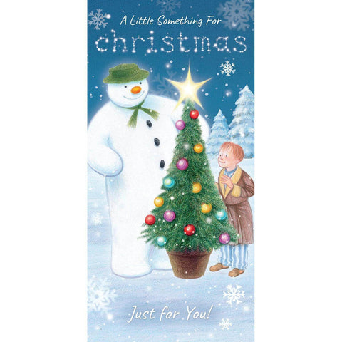 The Snowman And The Snowdog Christmas Card an Official The Snowman and The Snowdog Product