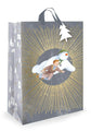 The Snowman Christmas Gold Gift Bag, Large an Official The Snowman Product
