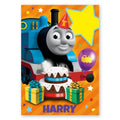 Thomas and Friends Personalised Name & Age Birthday Card - A5 Greeting Card an Official Danilo Promotions Product
