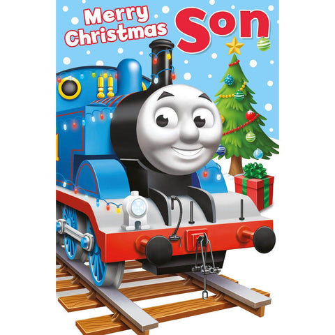 Thomas and Friends Son Christmas Card an Official Thomas and Friends Product