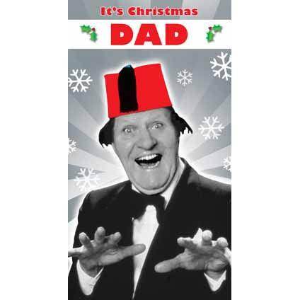 Tommy Cooper Dad Christmas Card an Official Tommy Cooper Product
