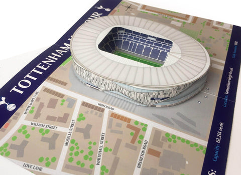 Tottenham White Hart Lane Pop Up Card an Official Tottenham Hotspur FC Product