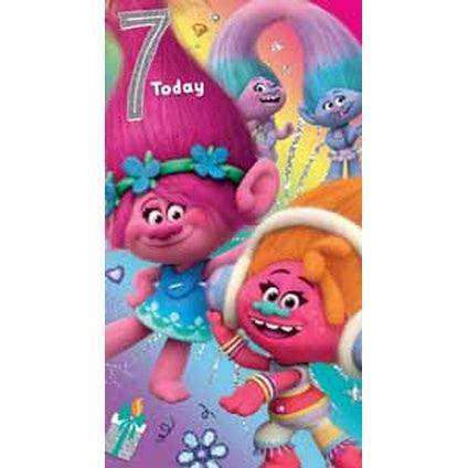 Trolls Age 7 Birthday Card – Danilo Promotions