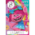 Trolls Any Age & Name Birthday Card an Official Trolls Product