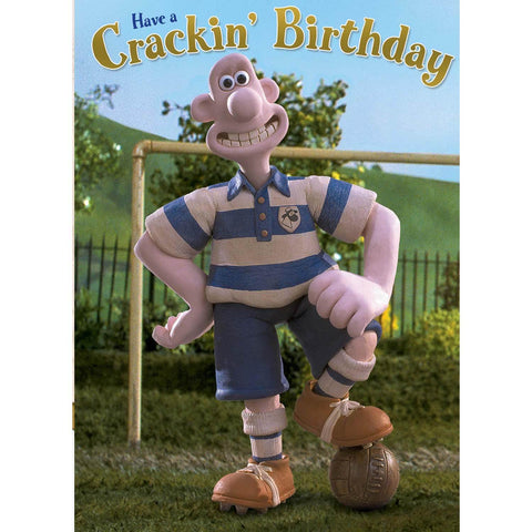 Wallace & Gromit Birthday Card, Officially Licensed Product an Official Wallace and Gromit Product