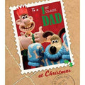 Wallace And Gromit Dad Christmas Card an Official Wallace & Gromit Product