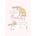 'Wonderful Mummy' Mothers Day Personalised Card by Guess How Much I Love You an Official Guess How Much I Love You Product