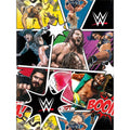 WWE Wrestling Gift Wrap 2 Sheets and Tags an Official WWE Product