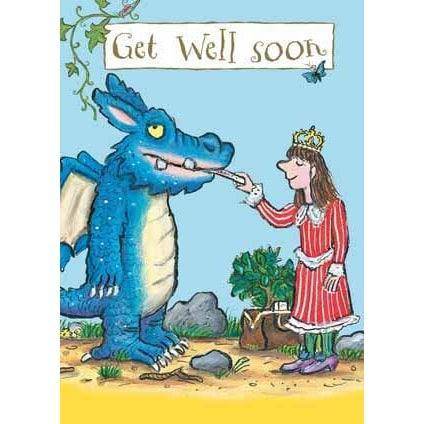 Zog Get Well Soon Card an Official Zog Product
